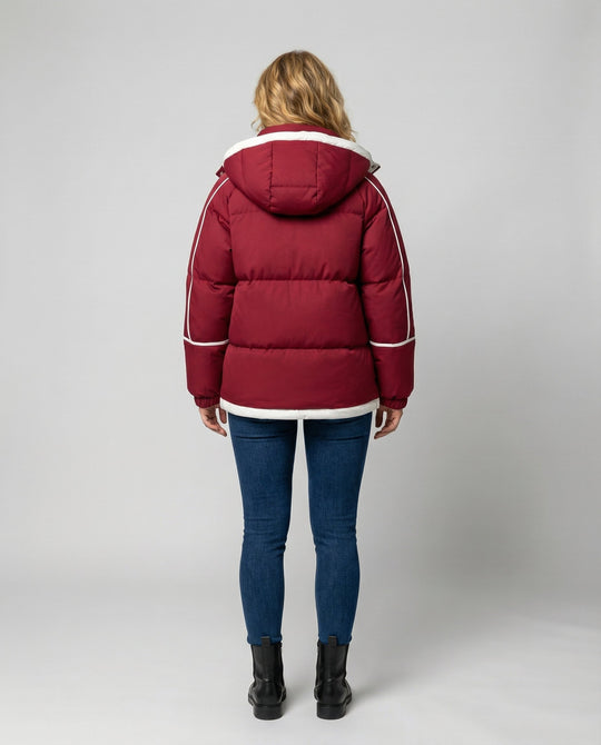 Winterjacke Damen Kapuze | R&B