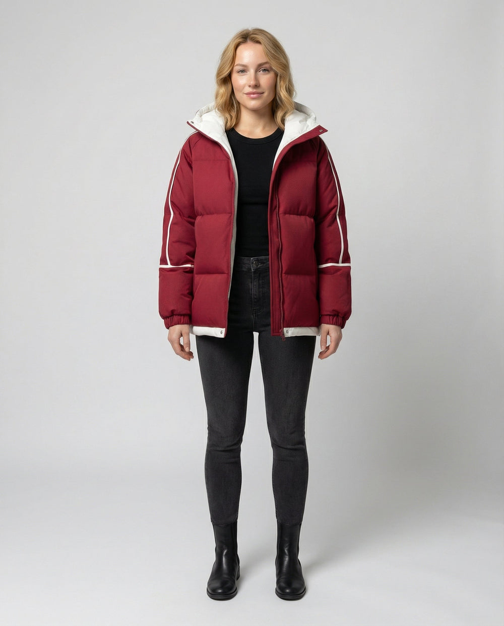 Winterjacke Damen Kapuze | R&B