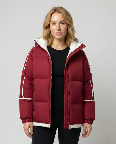 Winterjacke Damen Kapuze | R&B