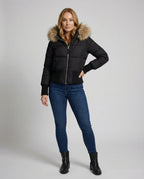 Cropped Gefütterte Winterjacke | R&B