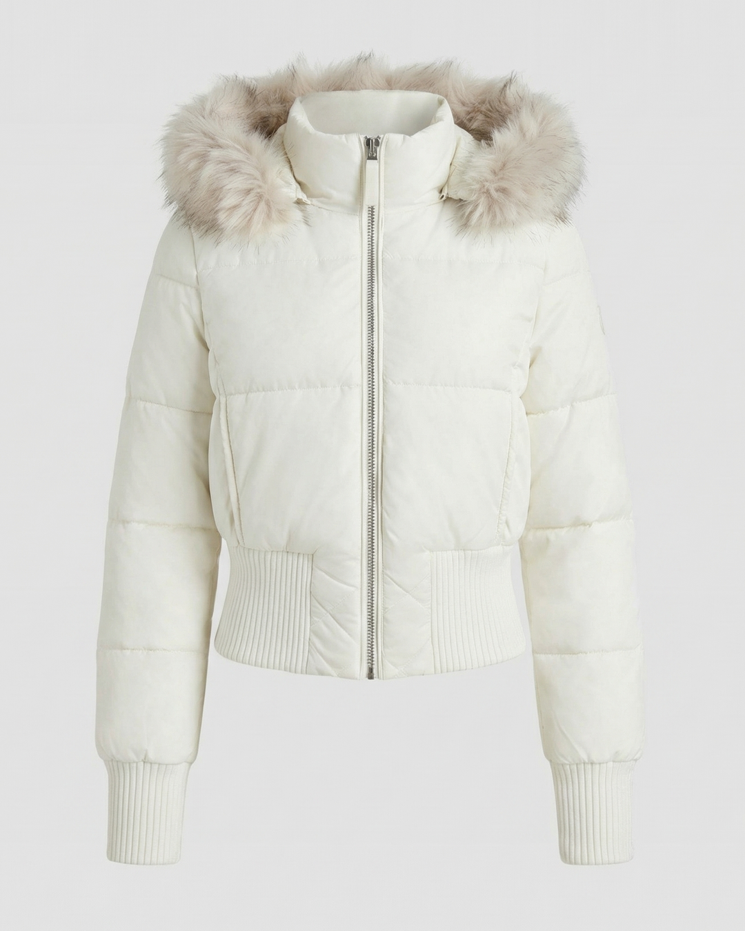 Cropped Gefütterte Winterjacke | R&B