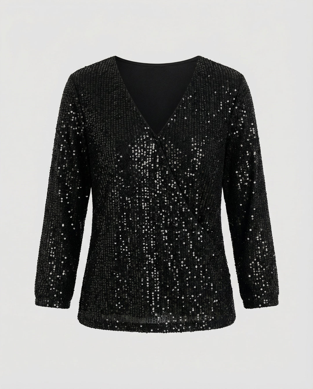 Glitzer Pailletten Top Damen | R&B
