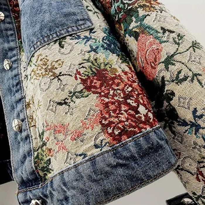 R&B | Jeansjacke Damen - Umweltfreundlich 100% Bio-Baumwolle Cropped Design