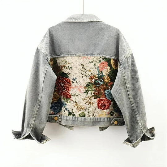 R&B | Jeansjacke Damen - Umweltfreundlich 100% Bio-Baumwolle Cropped Design