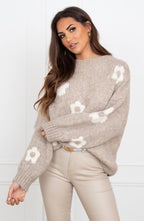 R&B | Adalee Florales Design Schwarz/Beige