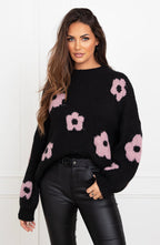 R&B | Adalee Florales Design Schwarz/Beige