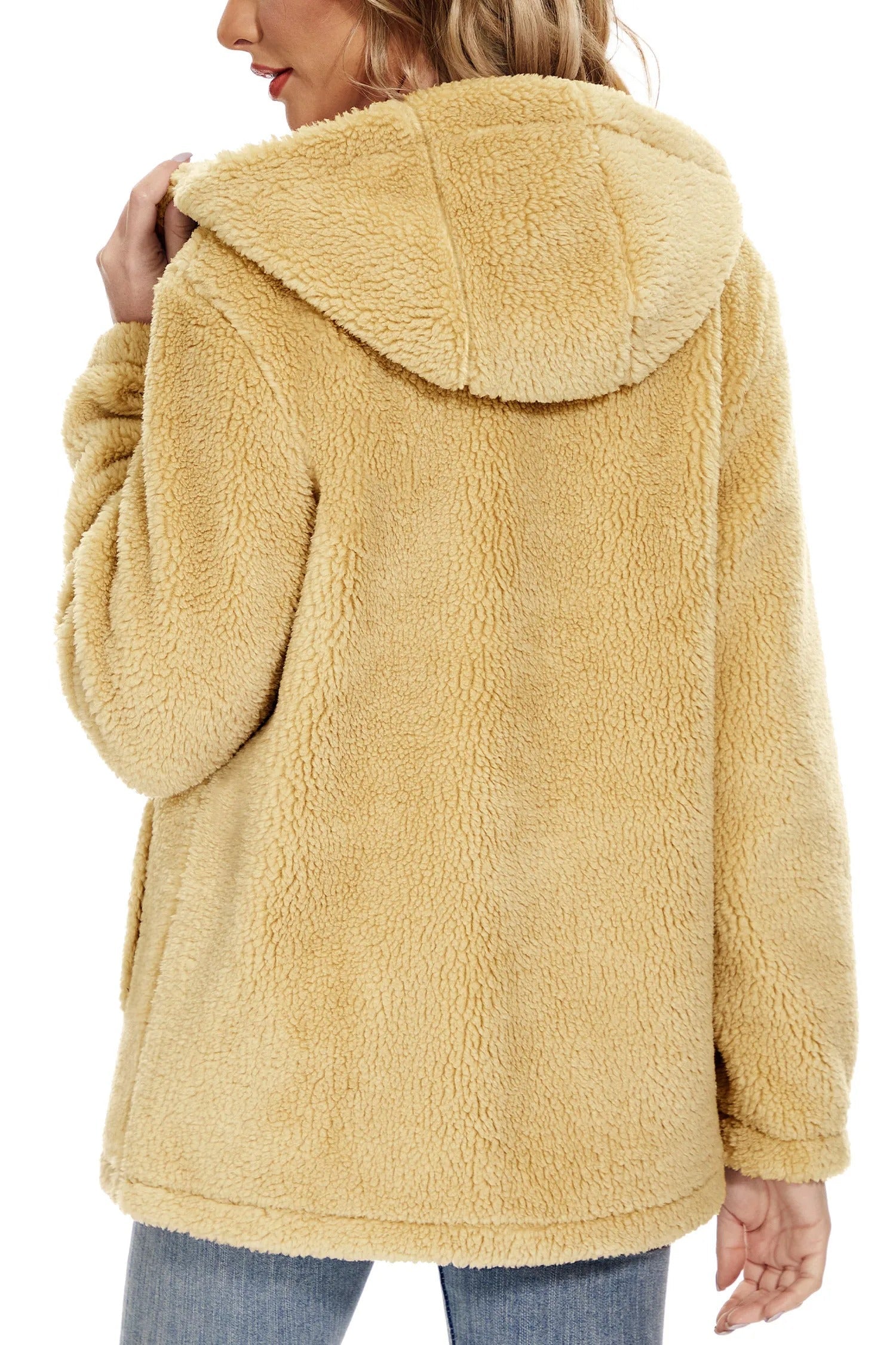 R&B | Fleecejacke für Frauen mit Kapuze