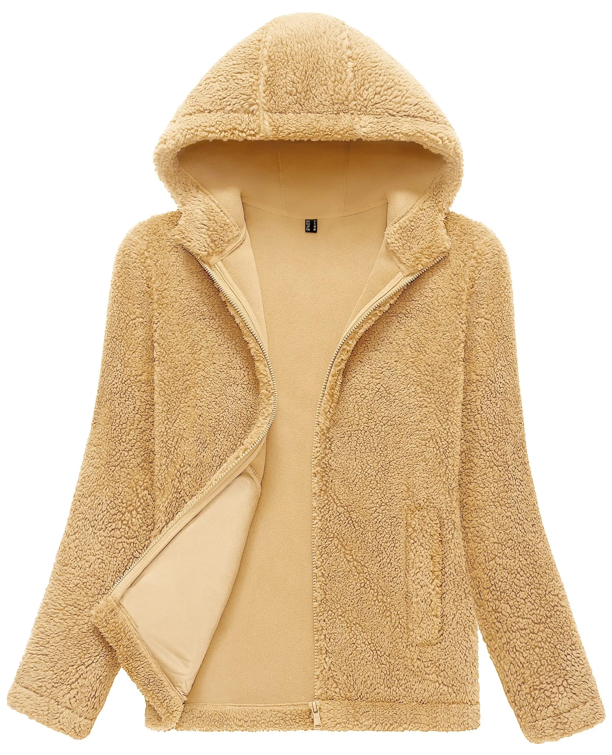 R&B | Fleecejacke für Frauen mit Kapuze