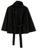 R&B | Übergröße Damen Manteljacke mit Gürtel