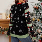 R&B | Weihnachtspullover mit LED-Lichtern Damen Weihnachtspullover