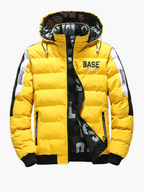 R&B | Winter Steppjacke Urban Streetstyle Kapuze - Modische Outdoorjacke für Alltag & Freizeit