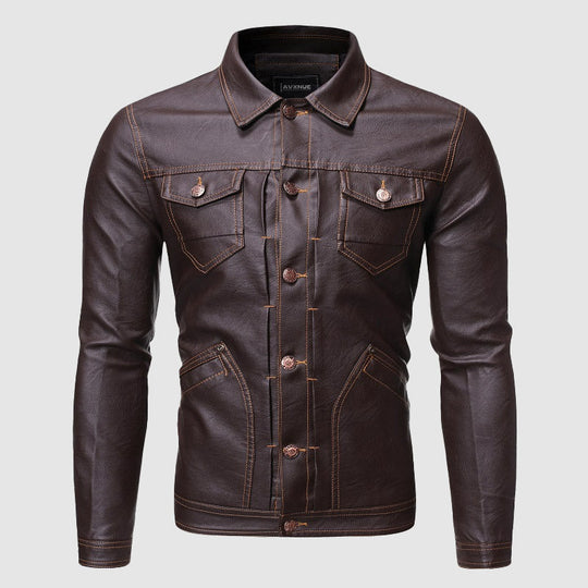 R&B | Hardy Vintage Biker Lederjacke
