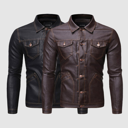 R&B | Hardy Vintage Biker Lederjacke