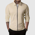 R&B | Hardy Waffle Zip-Up Jacke
