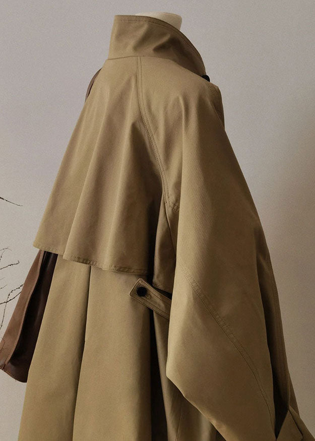 R&B | Damen Trenchcoat mit Reißverschluss und langen Ärmeln
