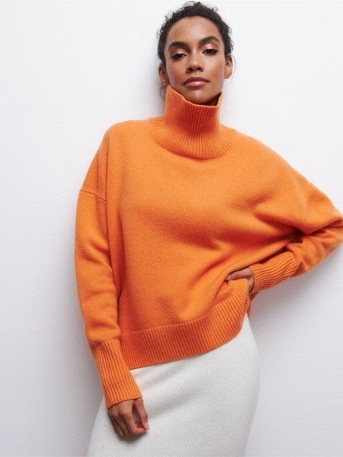 R&B | Damen-Rollkragenpullover