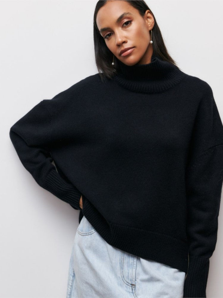 R&B | Damen-Rollkragenpullover