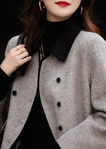 R&B | Langer Mantel Eleganter Zeitloser Stil Ideal für den Herbst