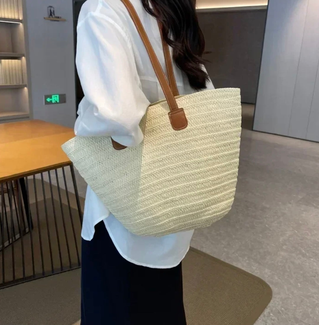 R&B | Strandtasche aus Stroh