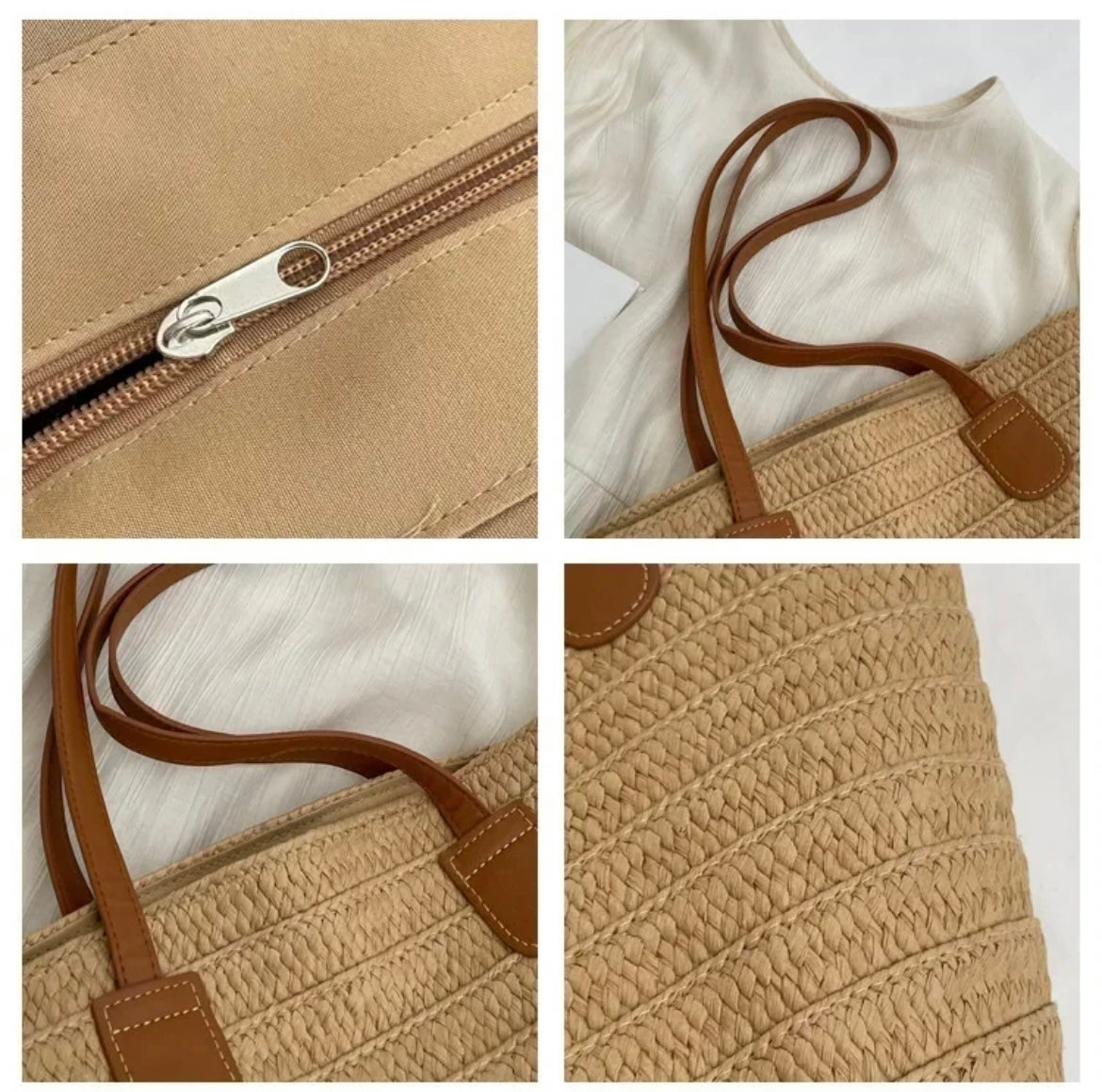 R&B | Strandtasche aus Stroh