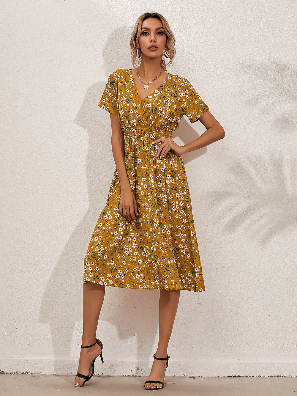 R&B | Floral Elegante Sommerkleider Damen