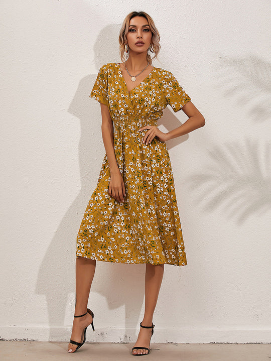 R&B | Floral Elegante Sommerkleider Damen