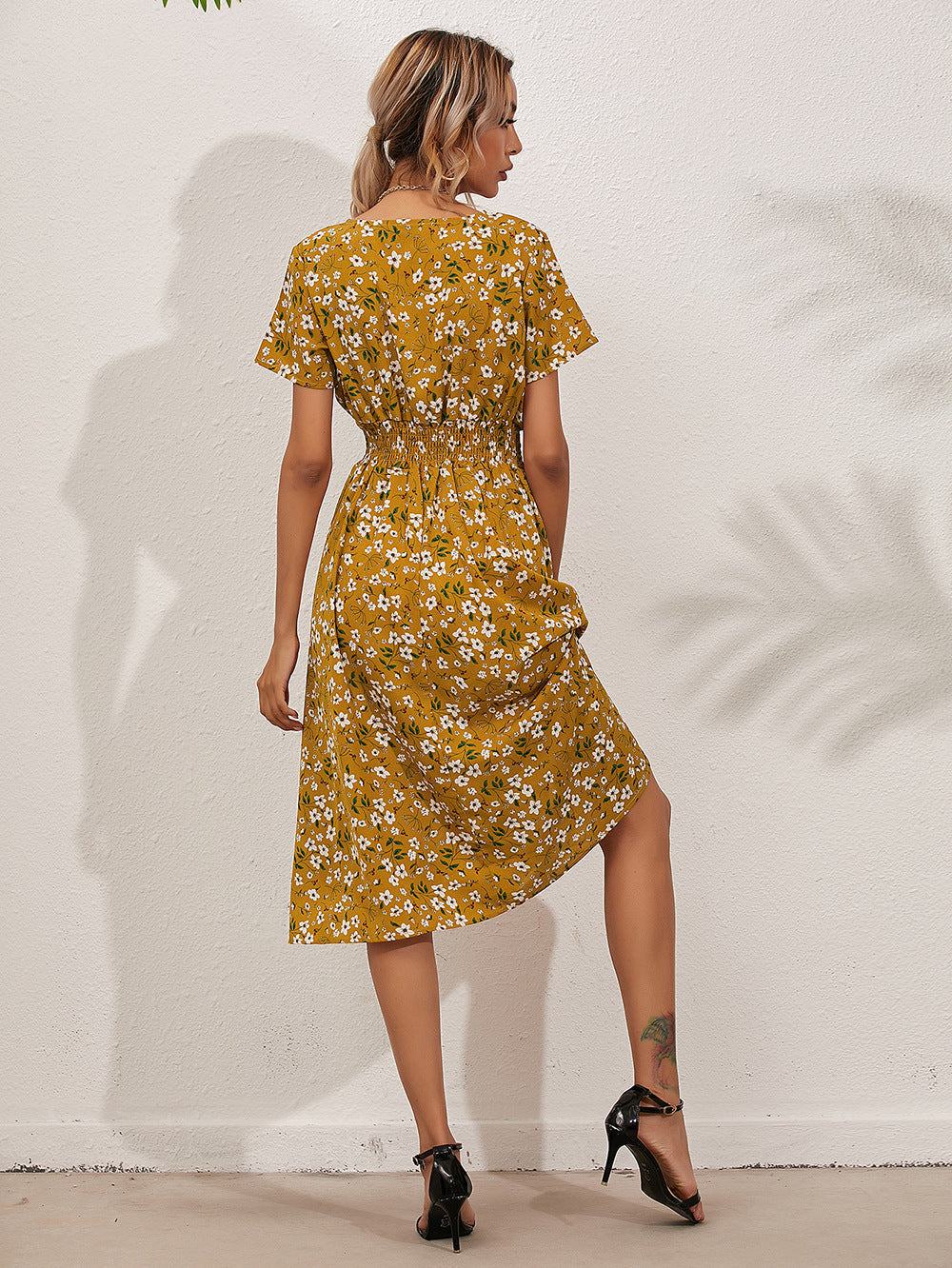R&B | Floral Elegante Sommerkleider Damen