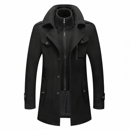R&B | Doppelkragenjacke für Männer