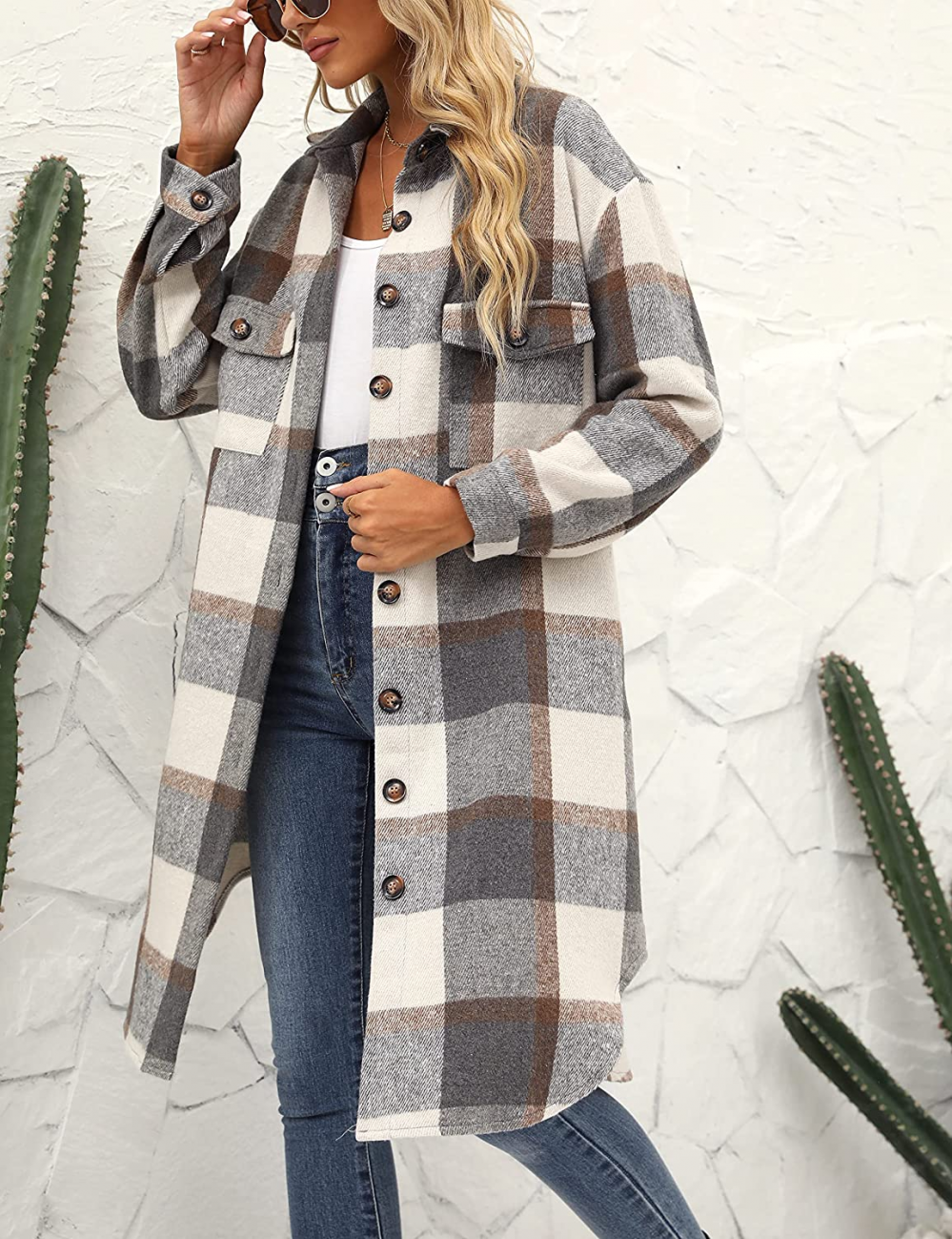 R&B | Wolljacke - Lang & Trendy