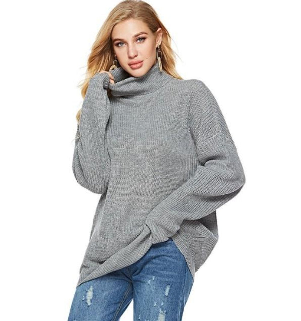 R&B | Rollkragenpullover Weicher Strick Lässiger Komfort