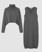 Elegantes Jersey Midikleid Damen | R&B
