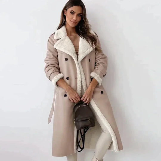R&B | Lederjacke mit Gürtel