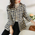 R&B | Stilvolle Weinlese Tweed Jacke