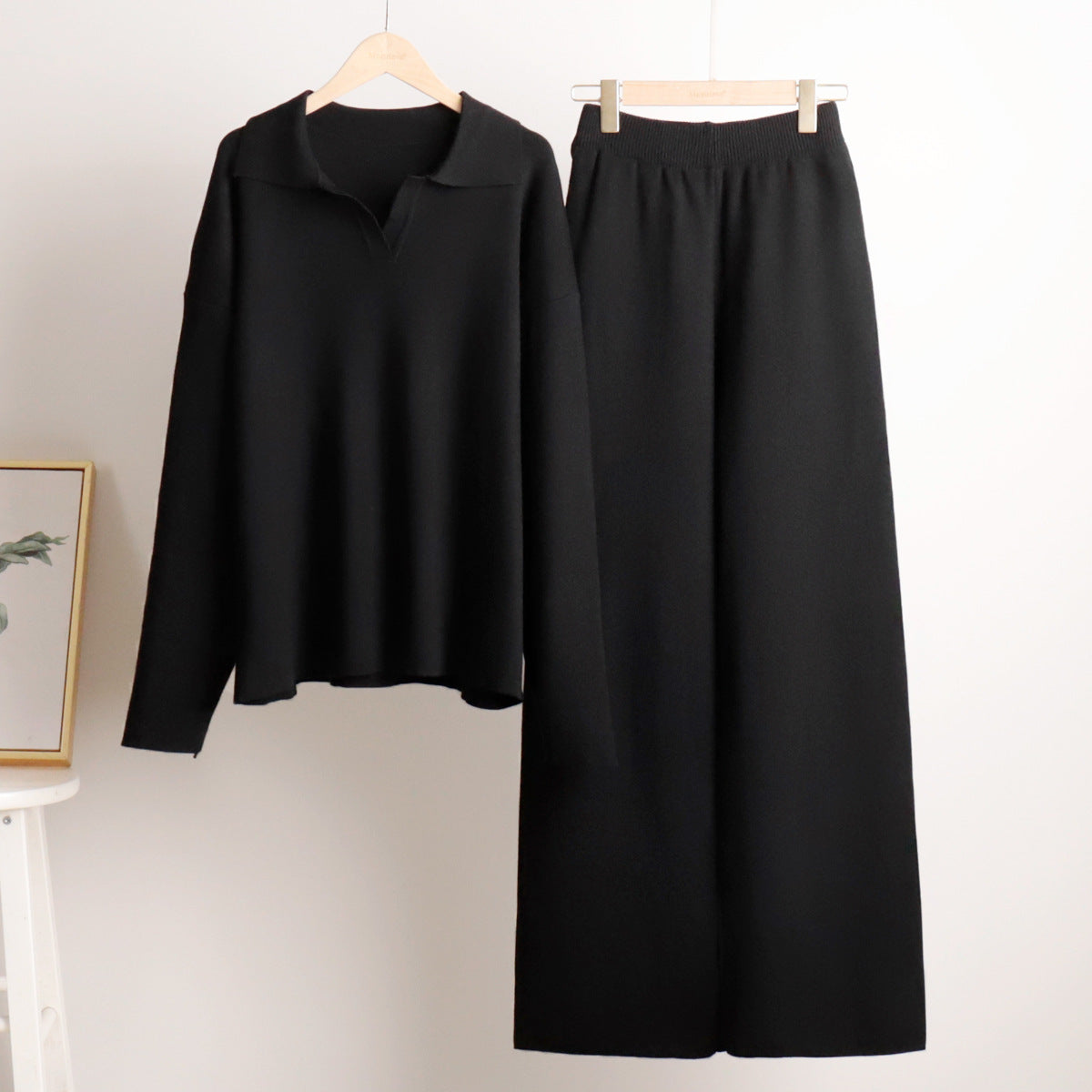 R&B | Damen-Loungewear-Set - Oversized Sweatshirt und lockere Hose