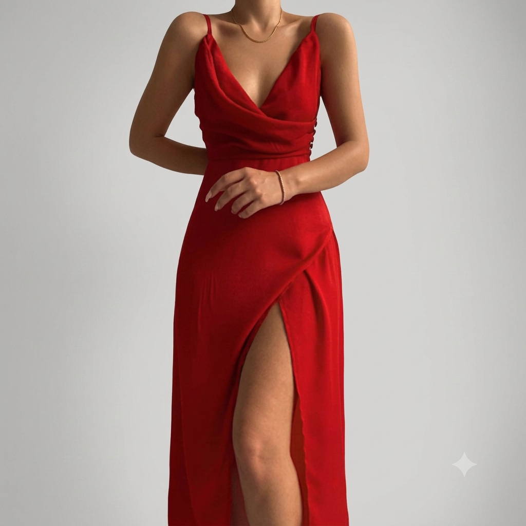 Sommerkleid aus leichtem Stoff