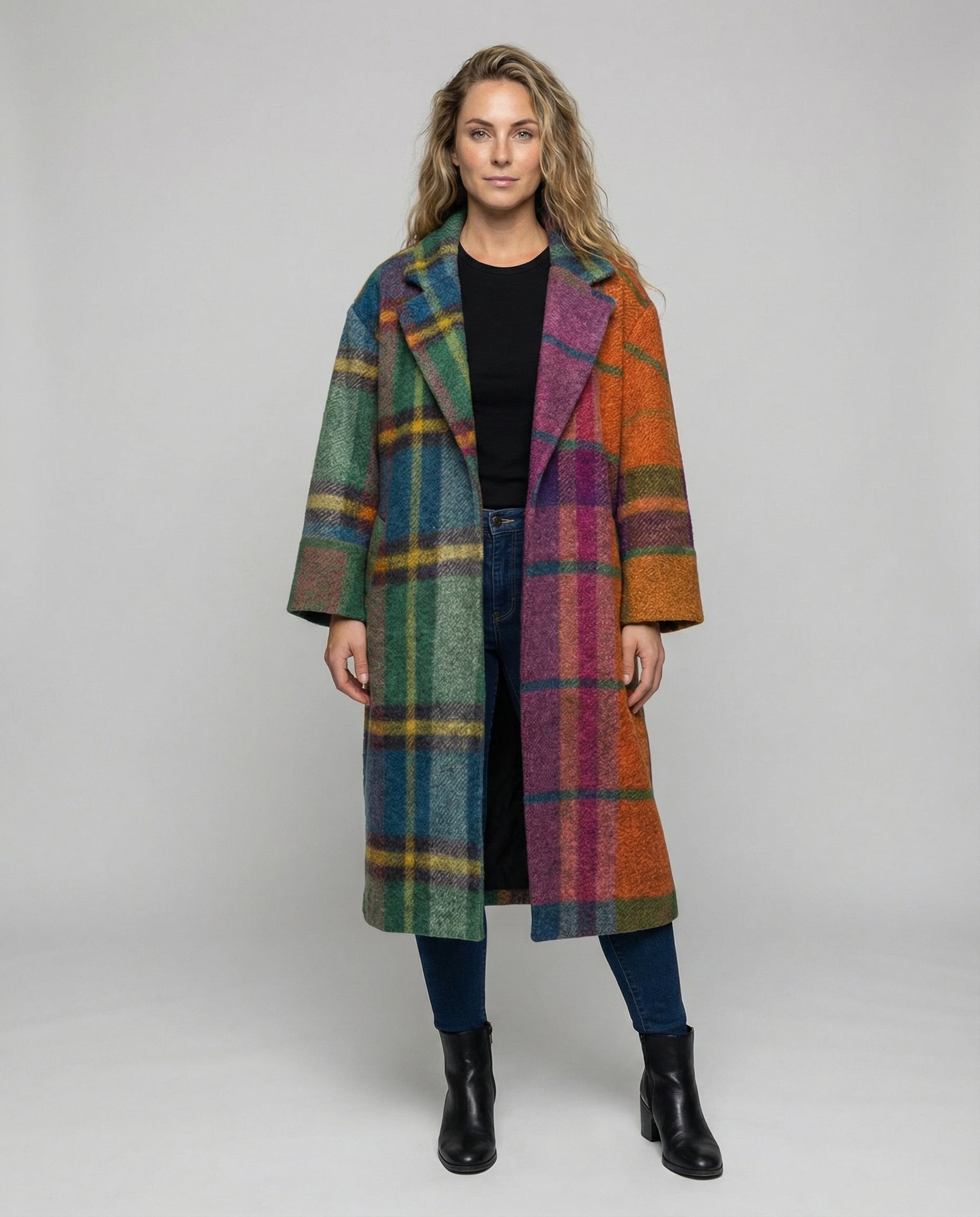 Eleganter Langer Wollmantel Damen | R&B