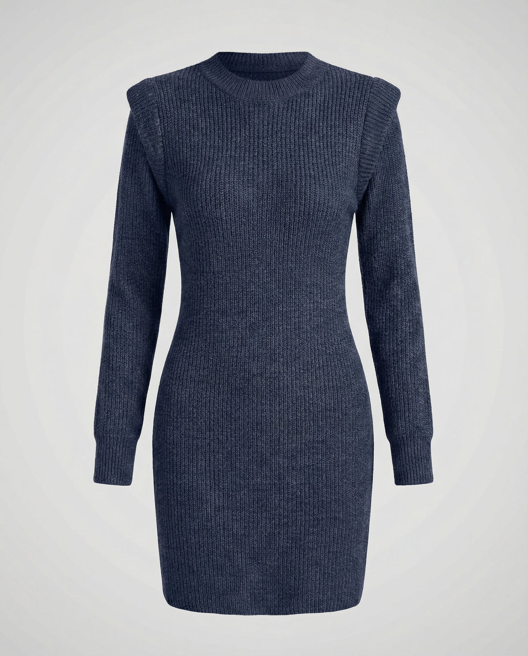 Elegantes Figurbetontes Strick Midikleid | R&B
