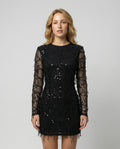 Elegantes Fransen Paillettenkleid Damen | R&B