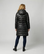 Damen Ultraleichte Daunenjacke mit Kapuze | R&B
