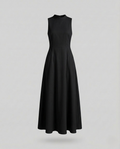 Damen Ärmelloses Maxikleid mit Rippoberteil