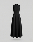 Damen Ärmelloses Maxikleid mit Rippoberteil