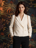 Damen eleganter Oversize-Blazer R&B