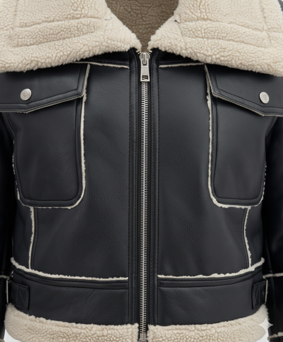 R&B | Kurze Bikerjacke