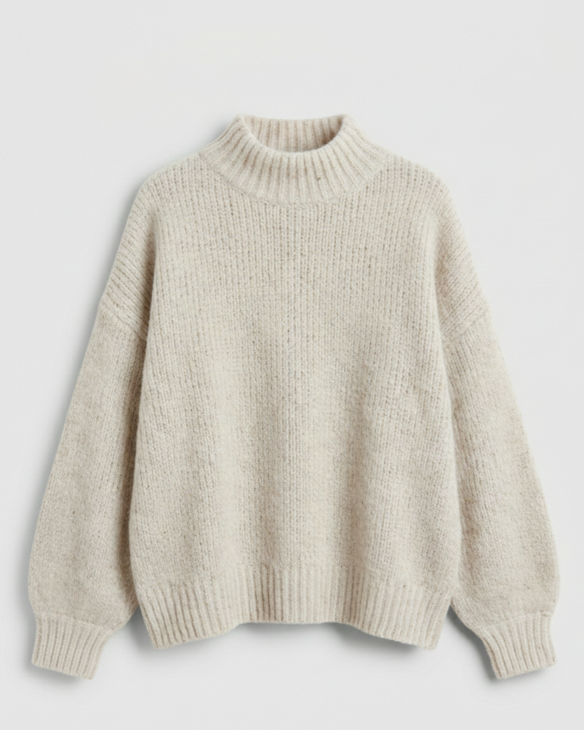 Flauschiger Oversize Pullover Damen | R&B