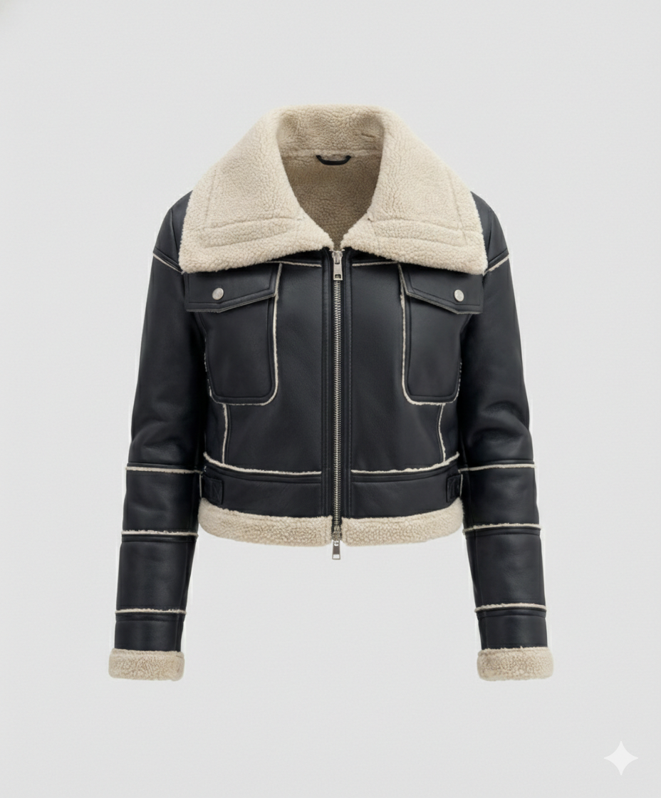 R&B | Kurze Bikerjacke