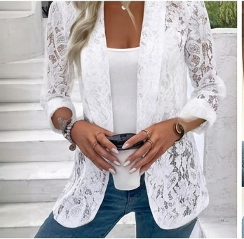 R&B | Blazer aus Spitze