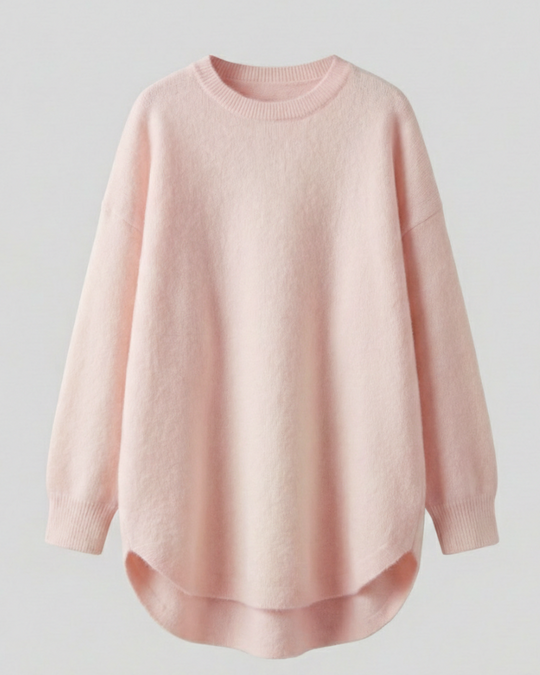 R&B | Pullover - Damen Herbst Mid-Length Oversized Pullover