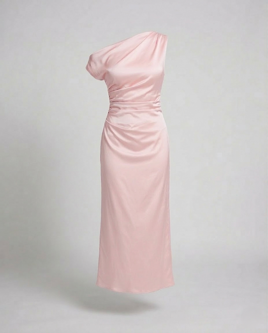 Damen Asymmetrisches Abendkleid mit Ein Schulter
