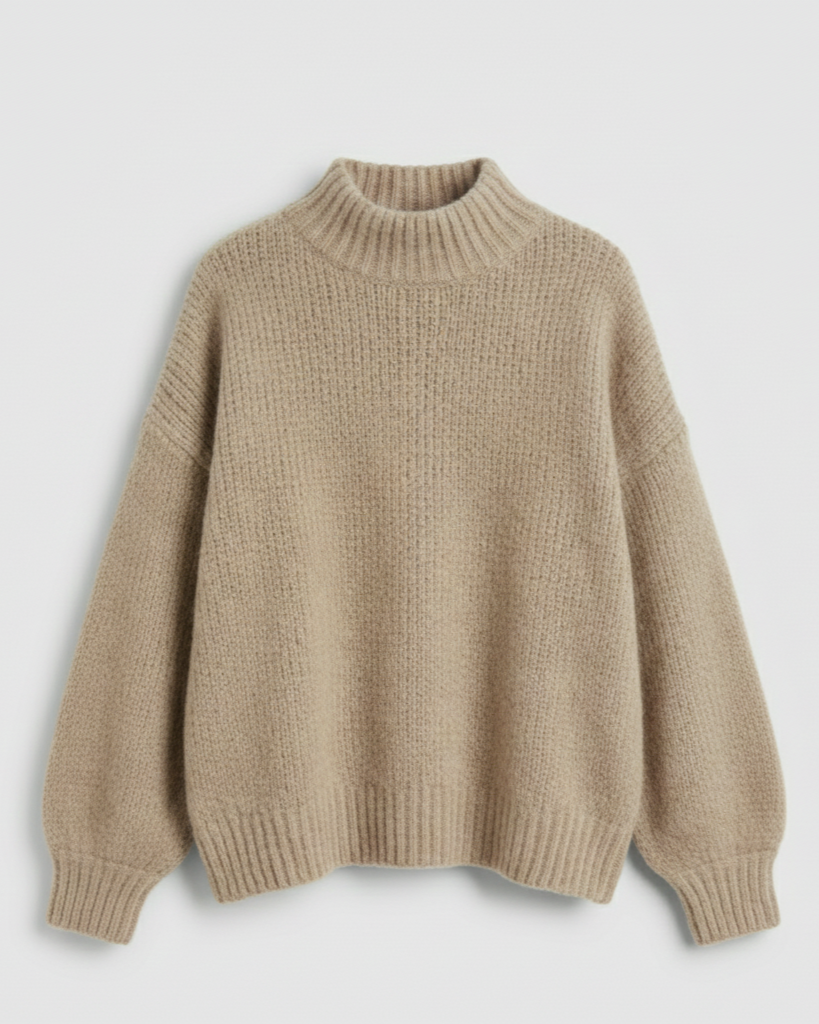 Flauschiger Oversize Pullover Damen | R&B