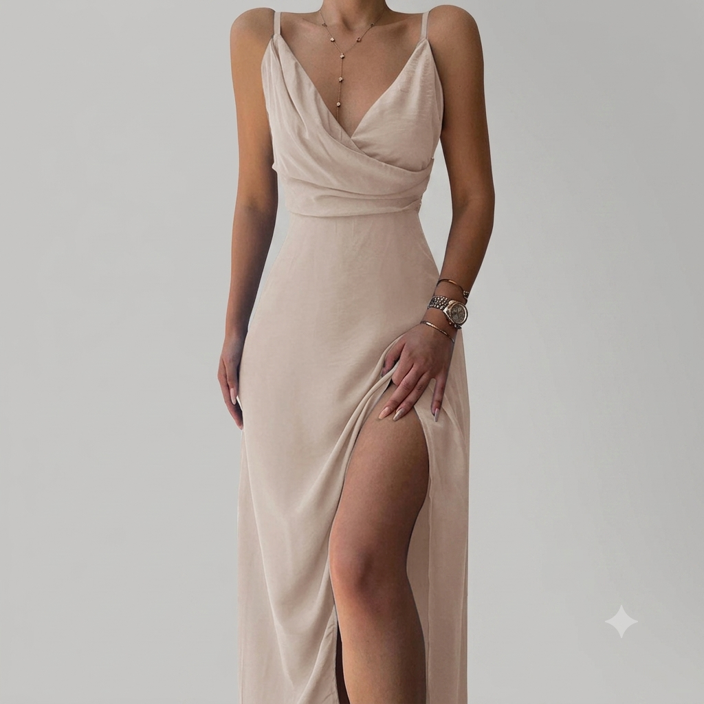 Sommerkleid aus leichtem Stoff